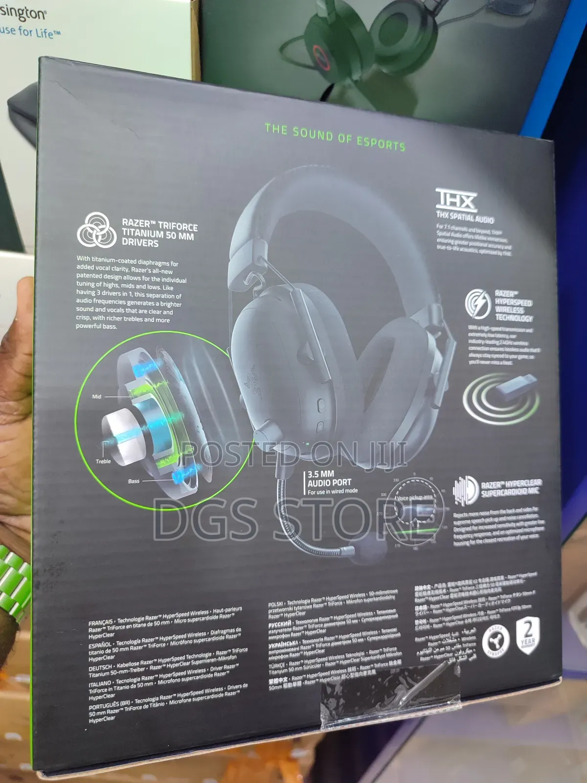 Razer Blackshark V2 Pro Bluetooth Headphone