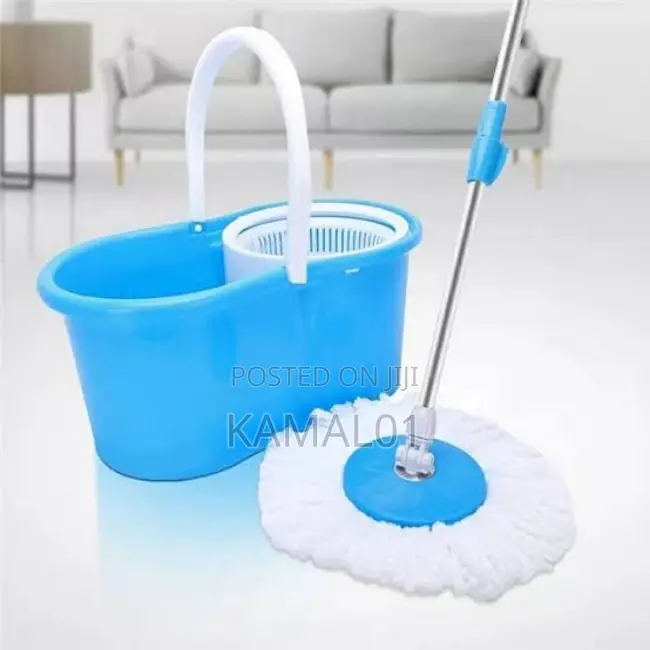 Rotating 360° Magic Spin Mop Plastic Bucket