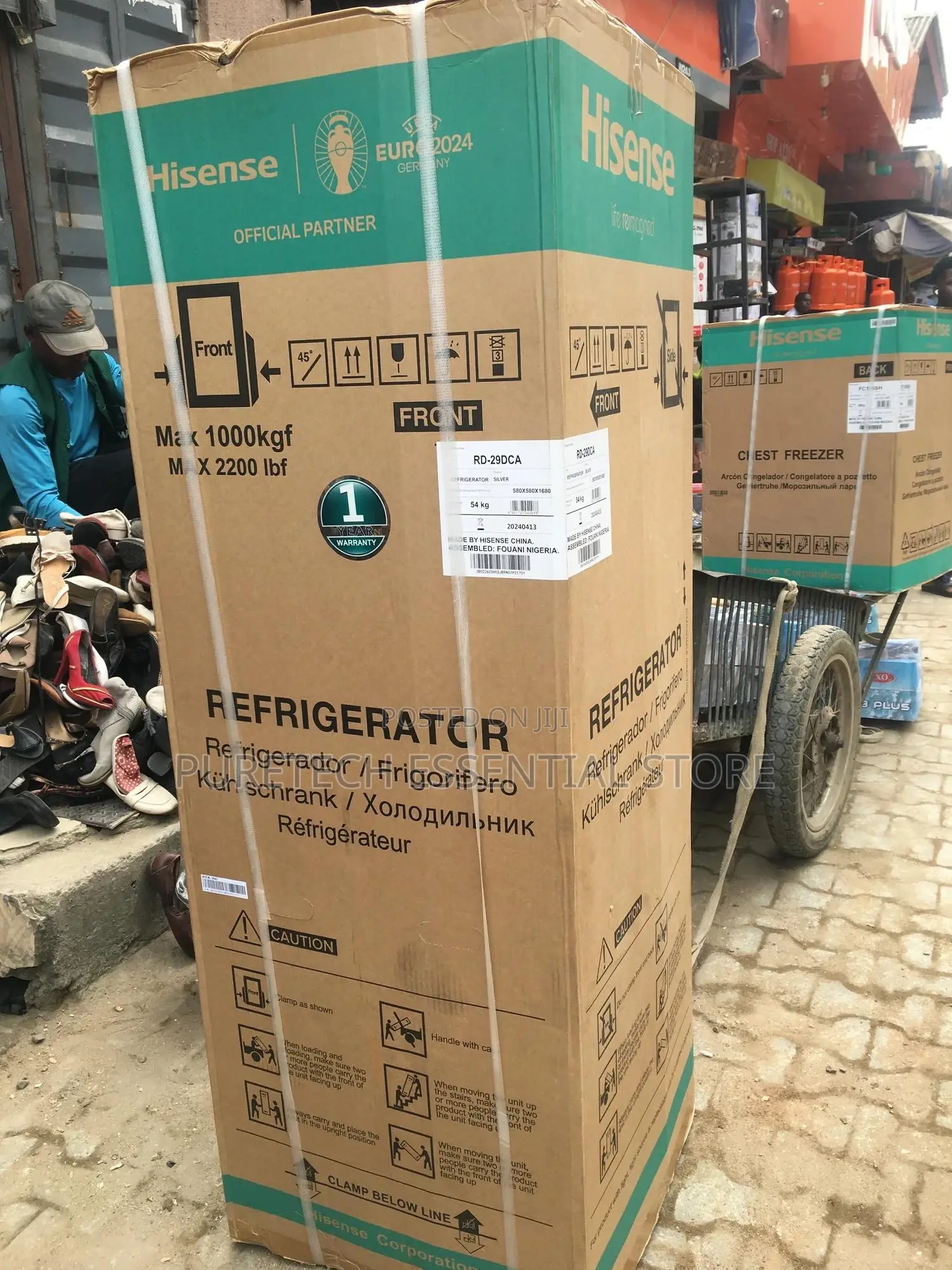 Hisense Refrigerator 225liters Bottom Freezer Rd29dca