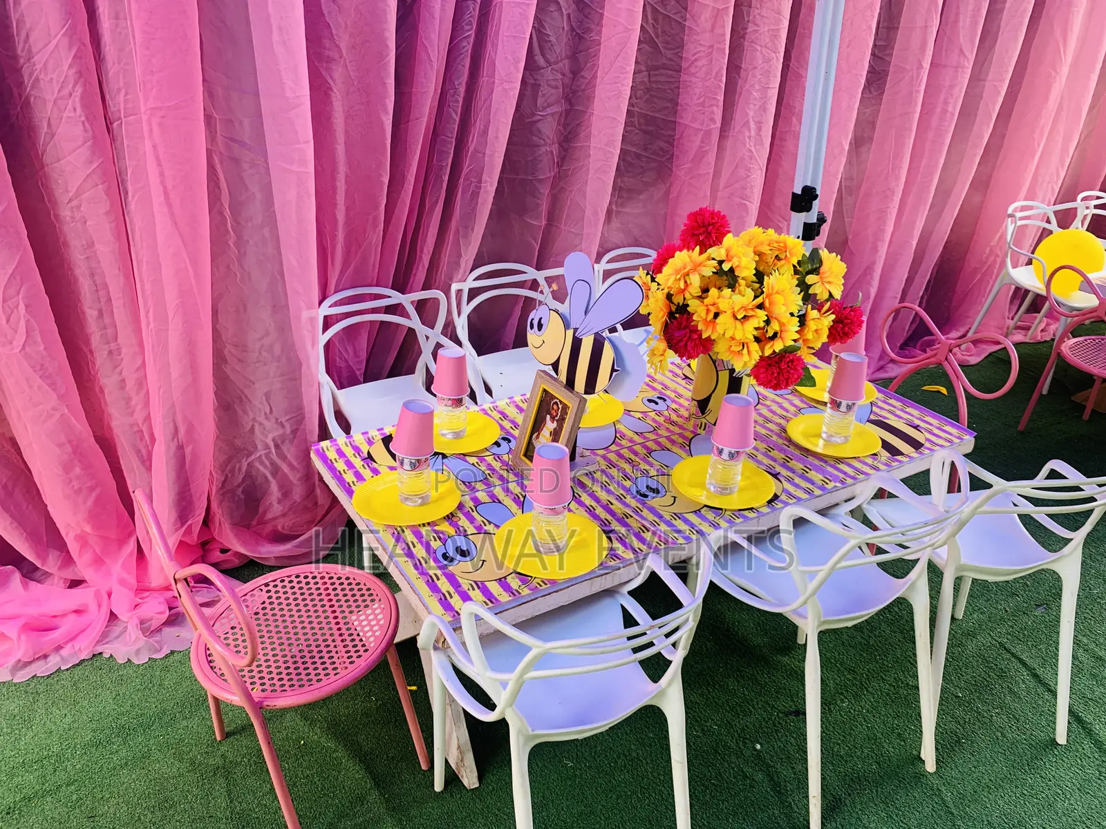 Bumblebee Birthday Party Theme in Ikorodu by Headway Events