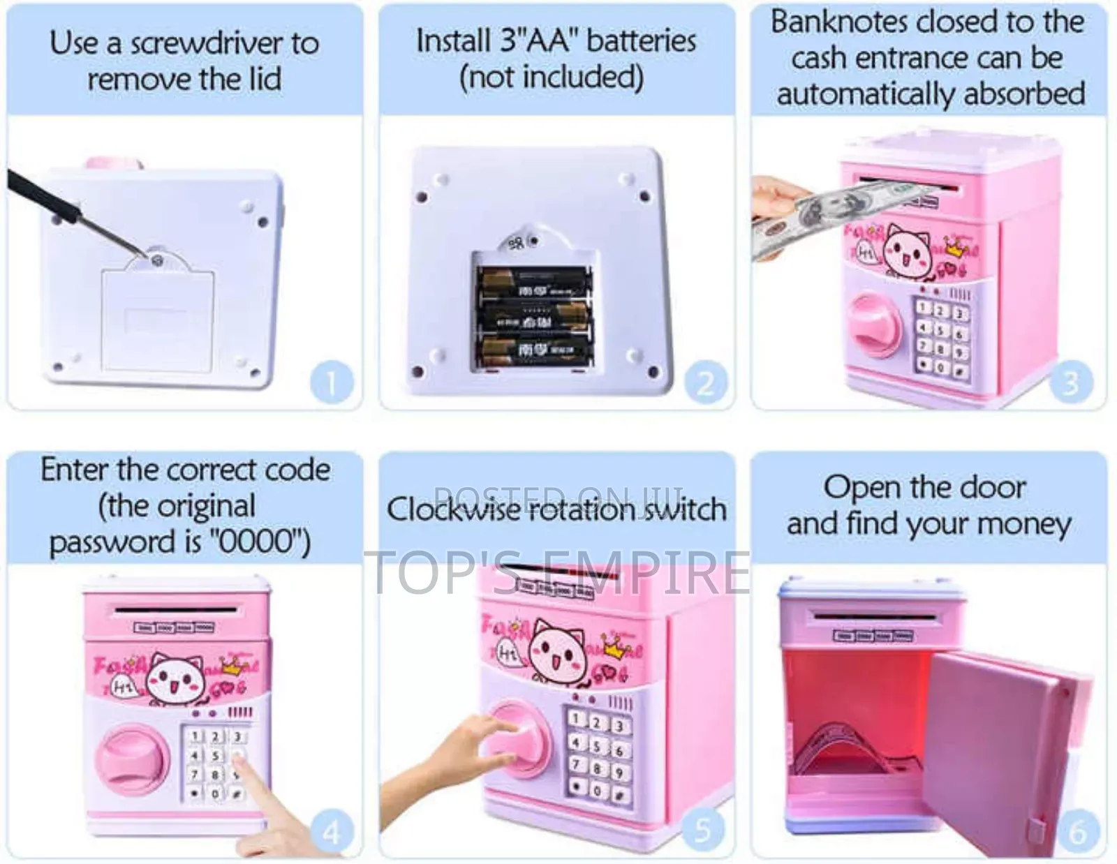 Children Piggy Bank