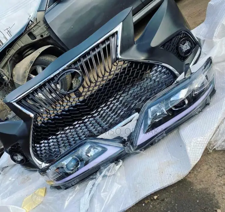 Complete Front Bumper and Headlight Camry 2010 Lexus Face