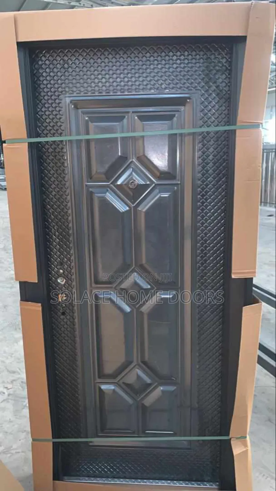 Golden Diamond Steel Door