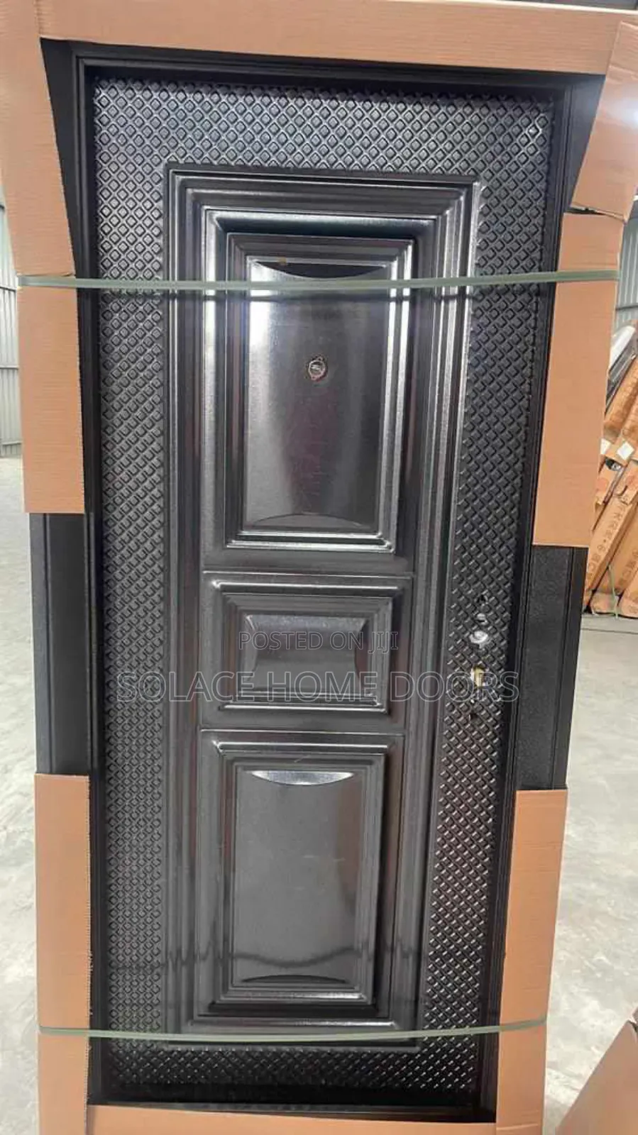 Golden Diamond Steel Door