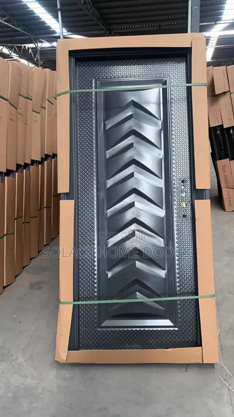 Golden Diamond Steel Door