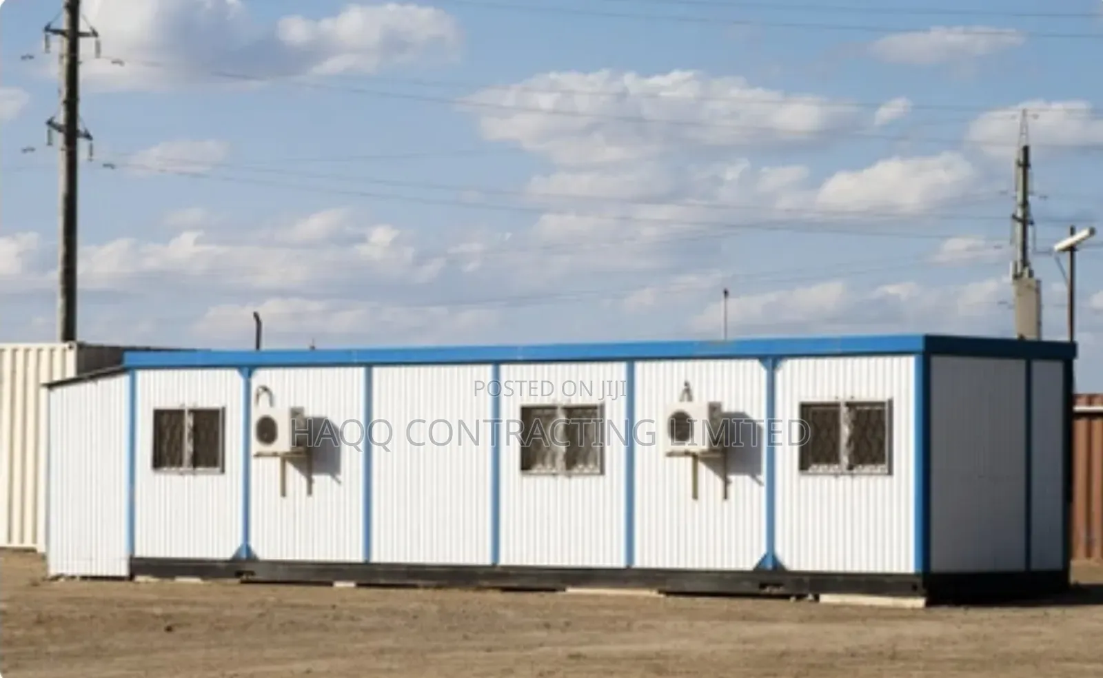 Construction Site Office Portacabin Expert in Nigeria