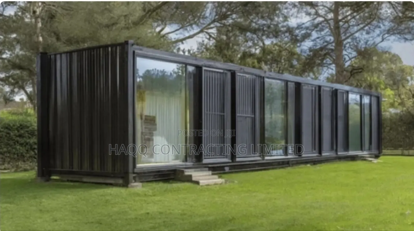 40ft Container Office Design and Remodel
