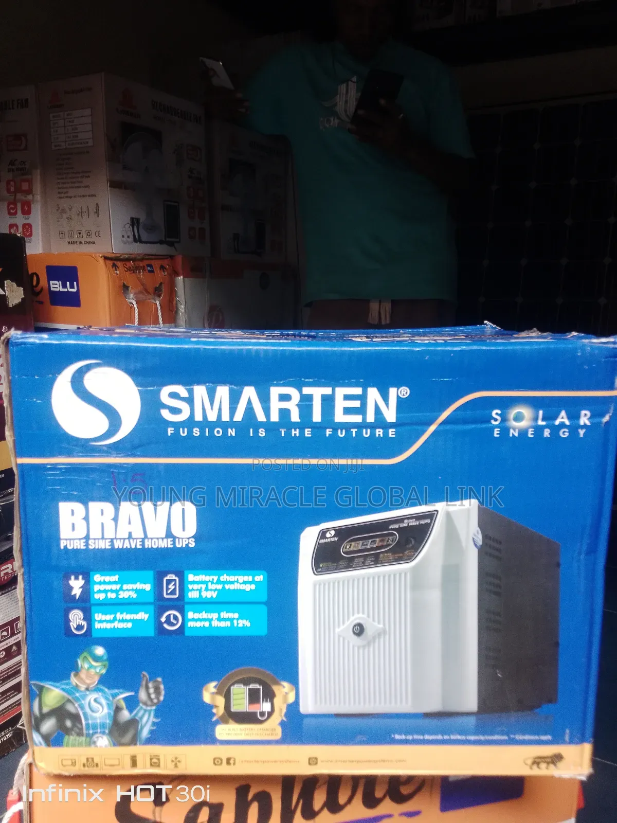 Smarten Inverter 1.5kva 12v