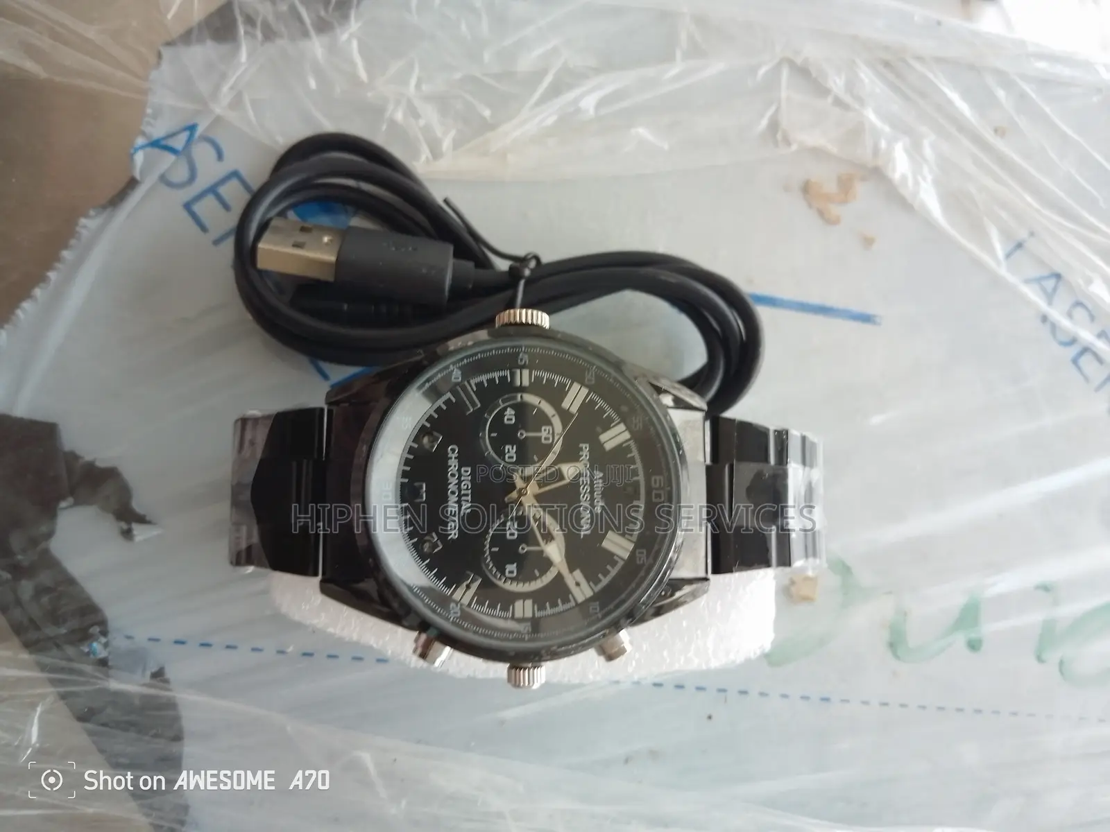 1080P Full HD Waterproof Wrist Watch Camera