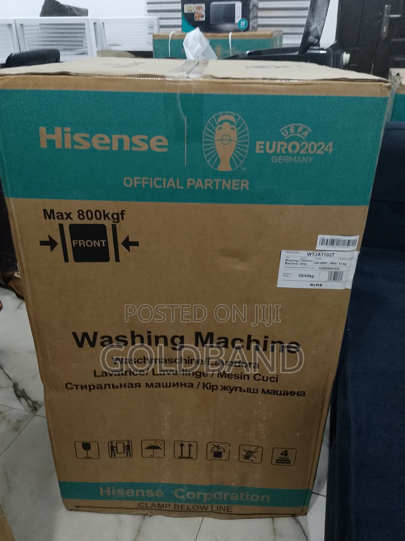 Affordable Hisense Washing Machine "Wtja1102t"