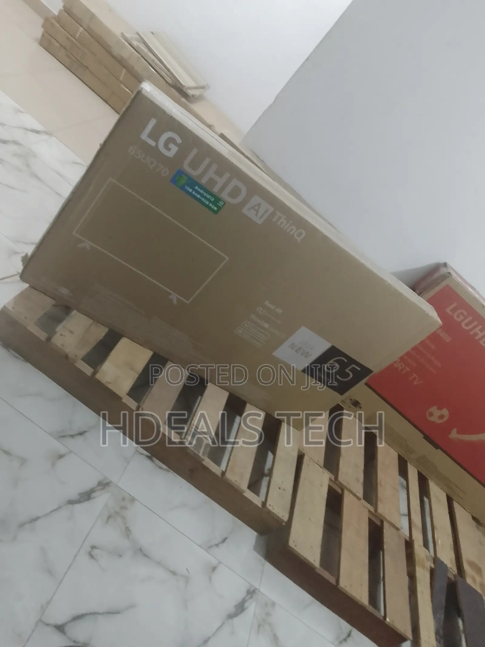 LG 65" Smart Android TV With Full Internet Features