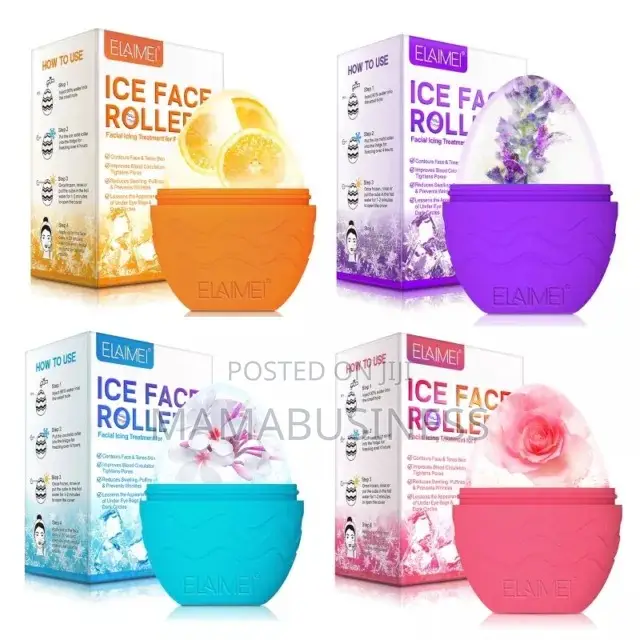 ELAIME Ice Face Roller Complete Facial Icing Treatment
