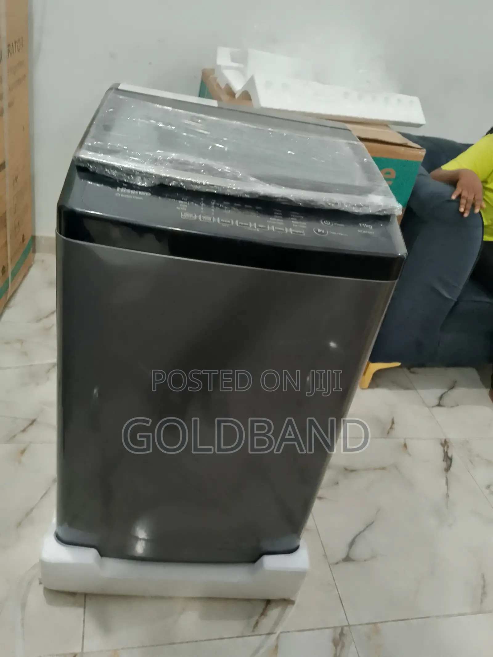 Strong and Effective Hisense Washing Machine "Wtja1102t"