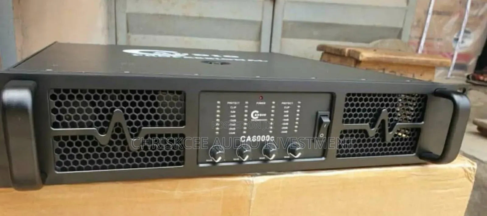 C Audio 4-Channel Power Amplifier