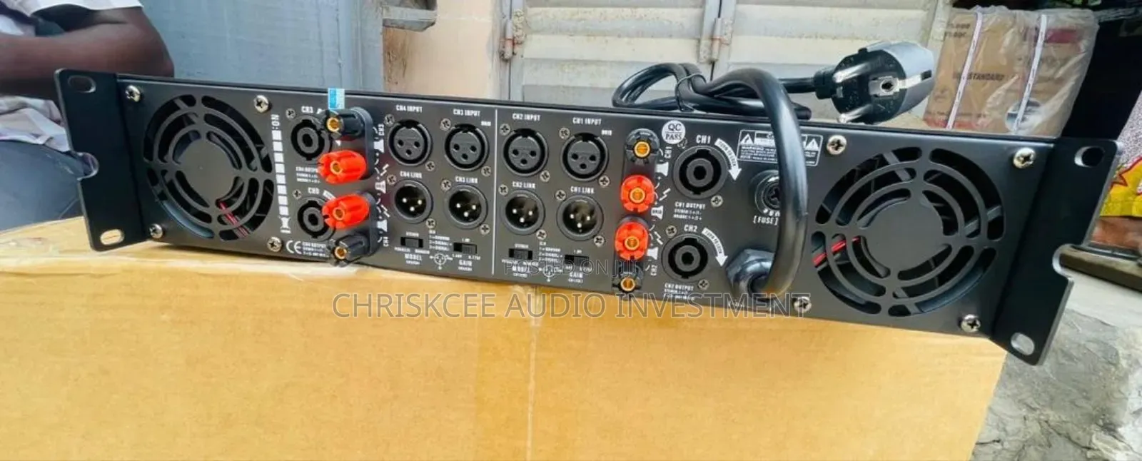 C Audio 4-Channel Power Amplifier