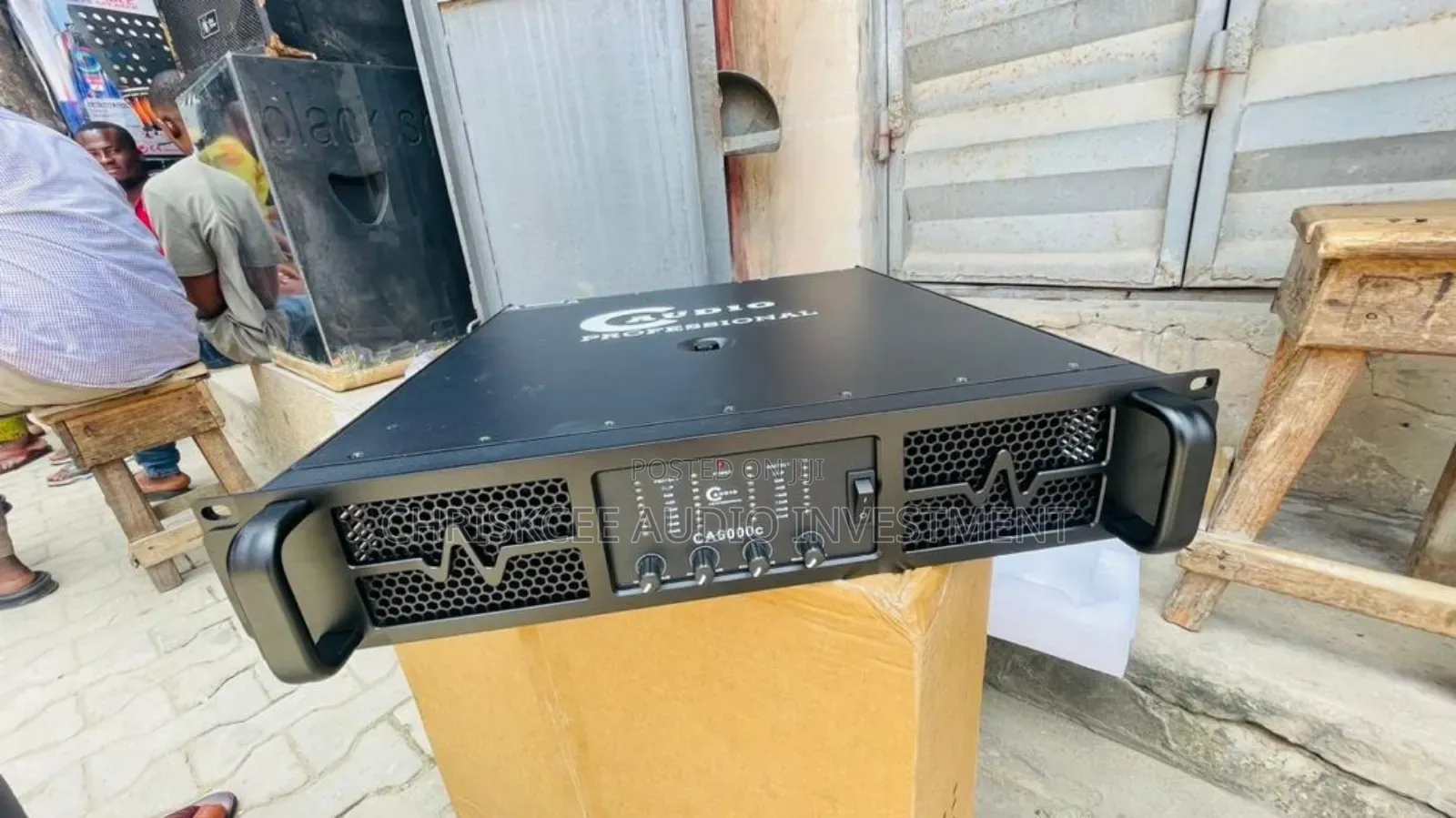 C Audio 4-Channel Power Amplifier