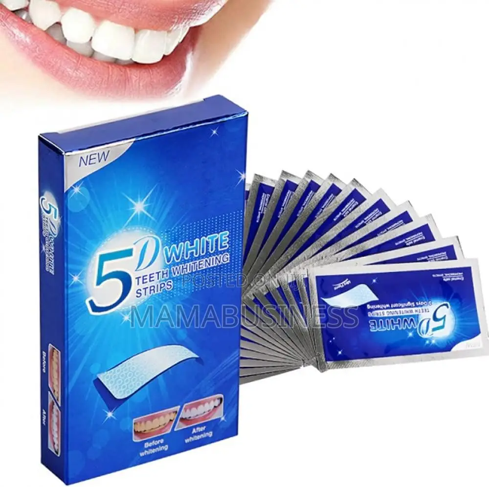 New 5D White Teeth Whitening Strips-7pcs