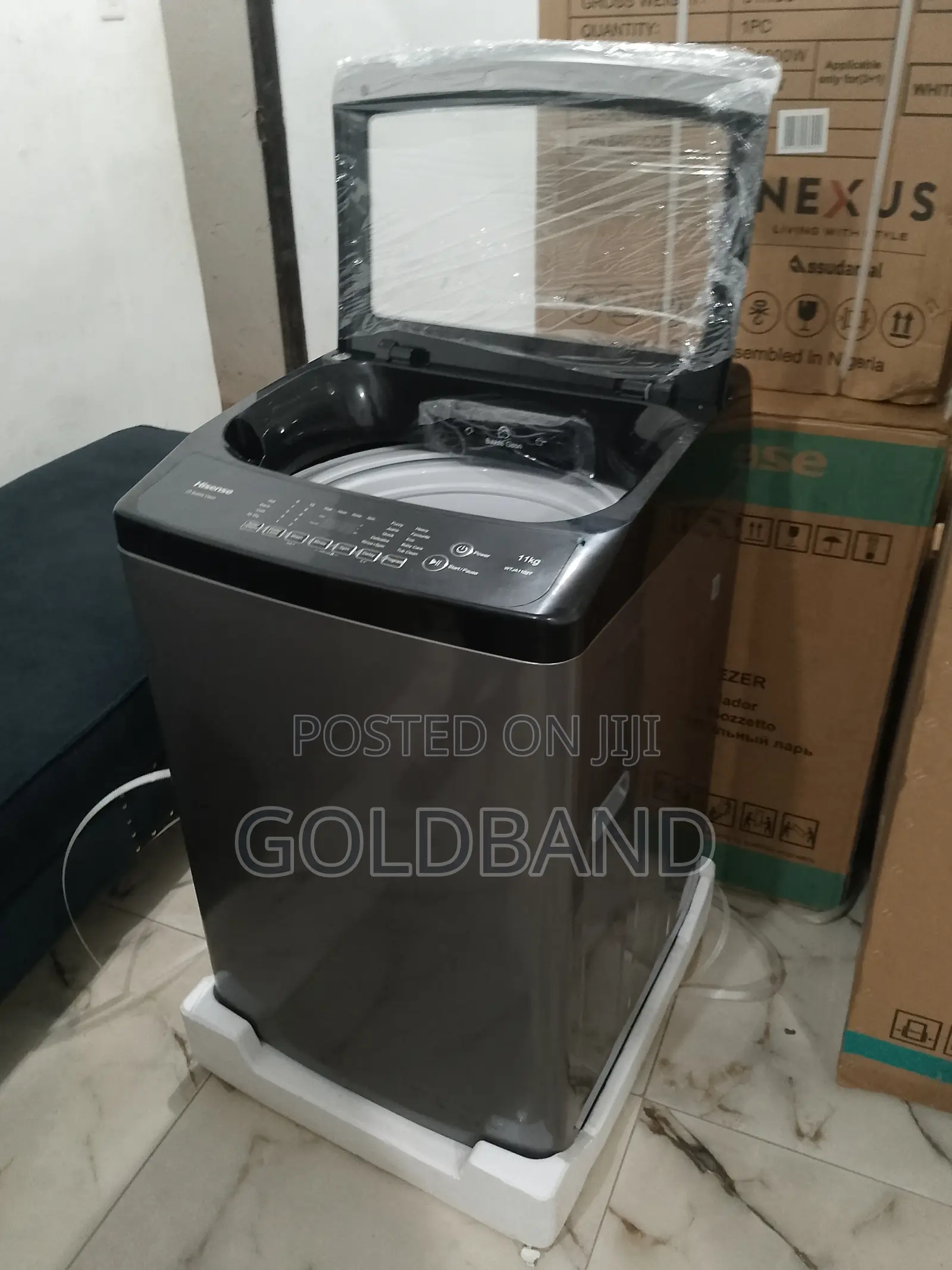Very Responsive 11kg Hisense Washing Machine "Wtja1102t"
