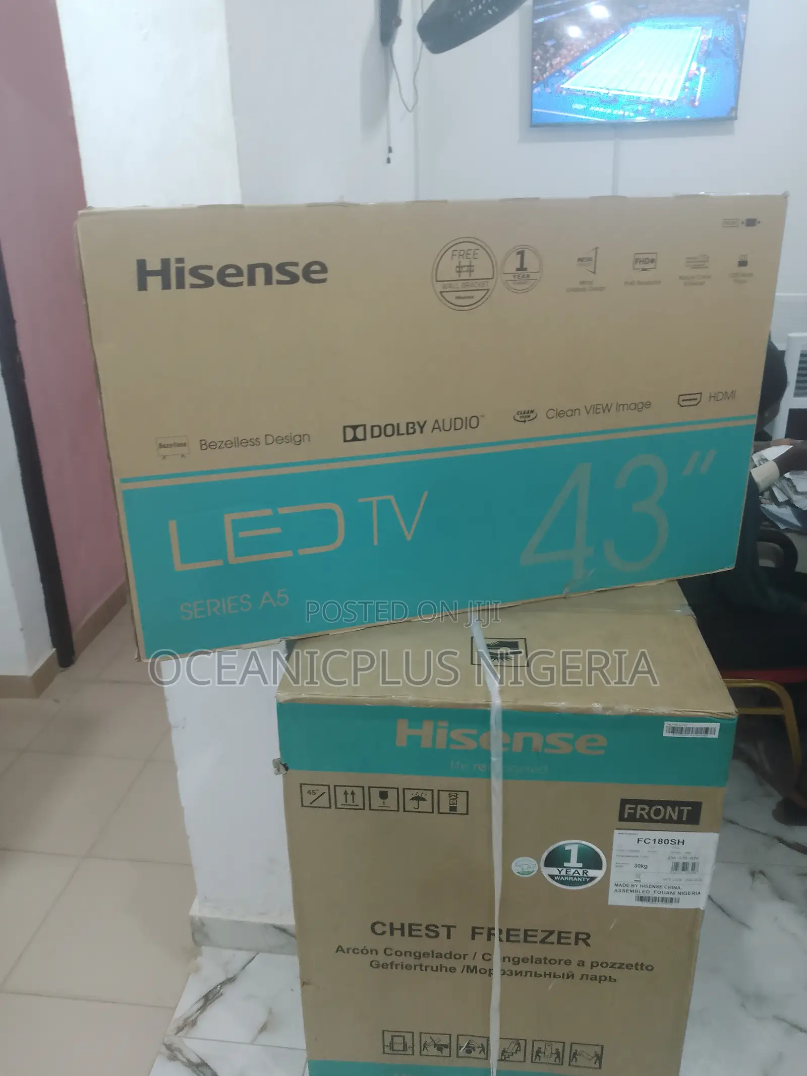 Very Affordable 43inches Hisense LED TV