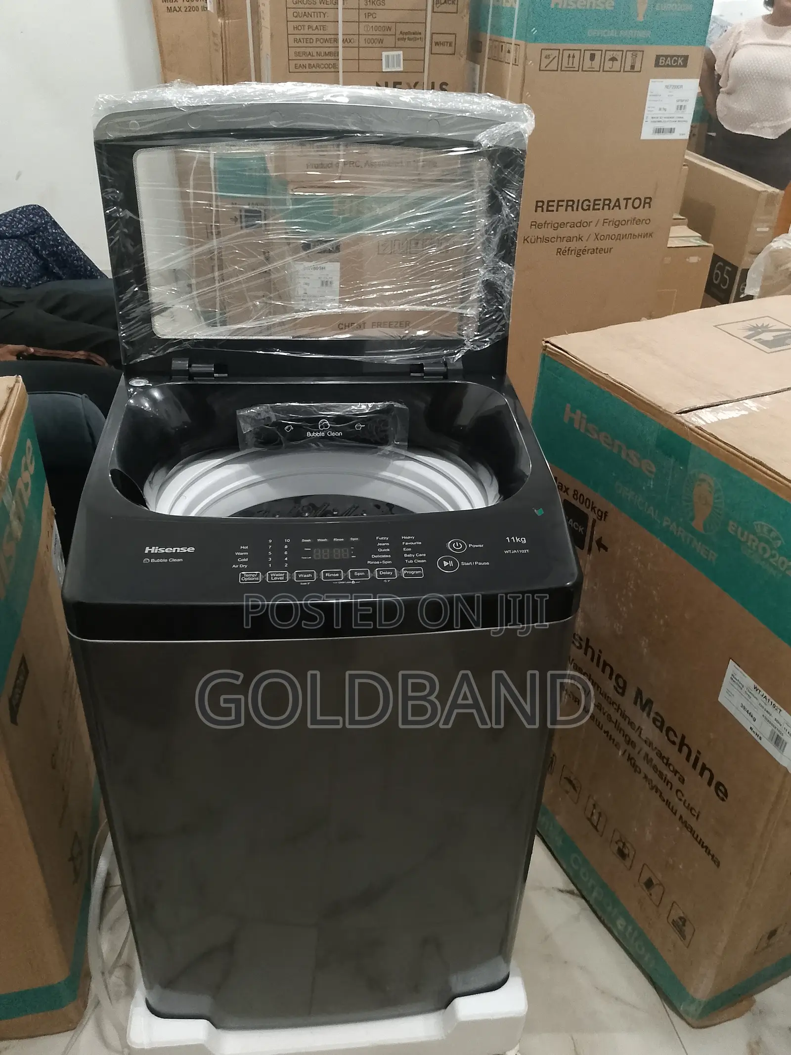 Best Powerful Hisense Washing Machine "Wtja1102t"
