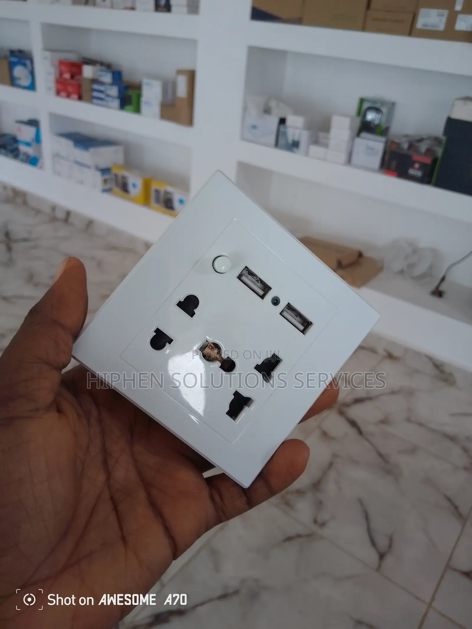 Spy Wall Switch Hidden Camera