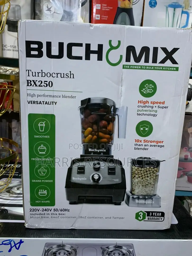 Buchymix Double Cup Multipurpose Blender Turbocrush Bx250