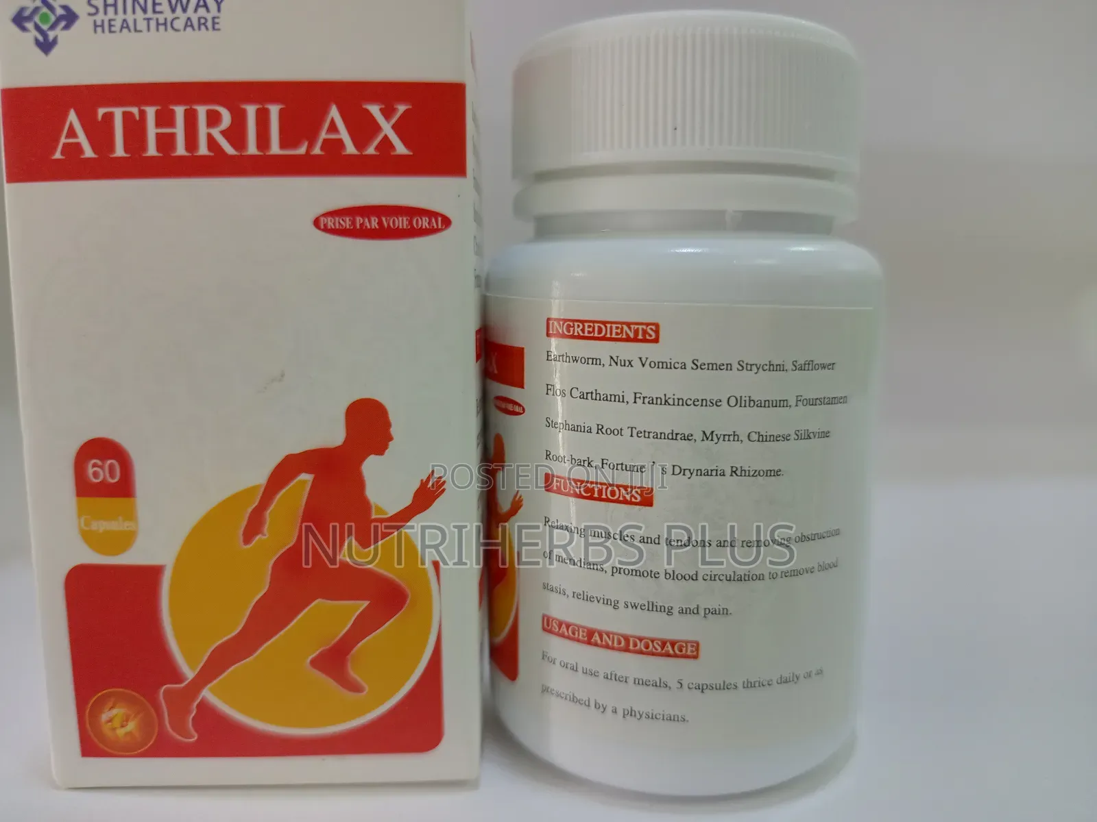 Shineway Athrilax Caps:To Treat Arthritis, Joint, Body Pain