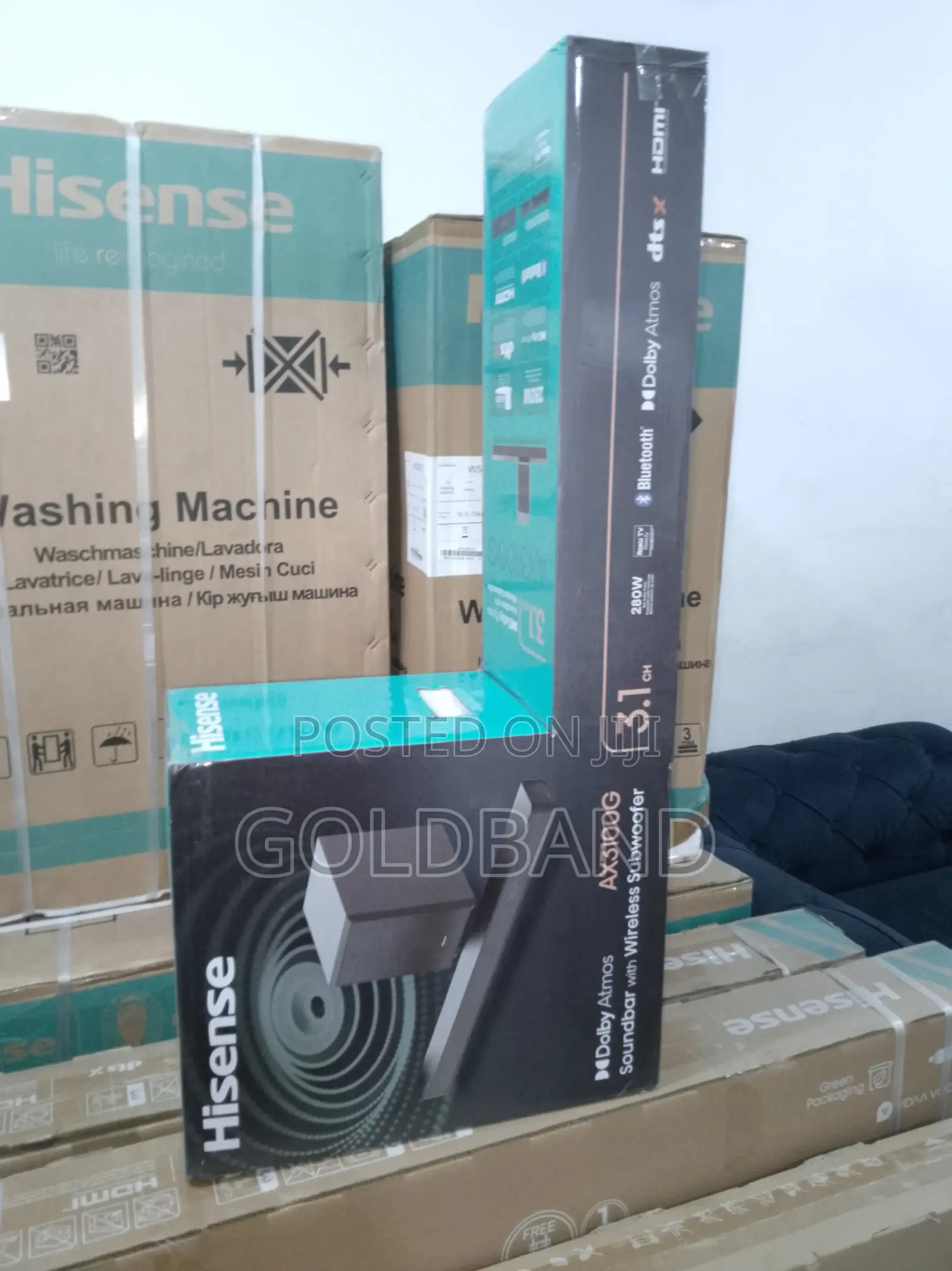 Premium Hisense 280w Sound Bar ''Ax3100g''