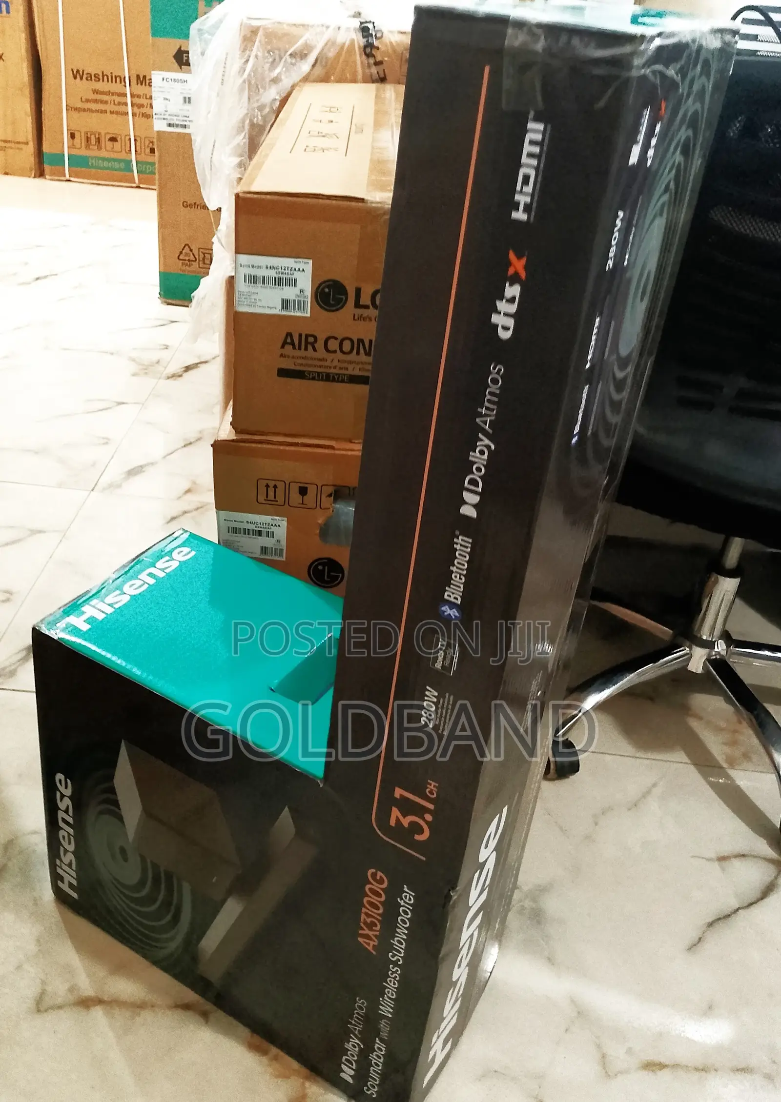 Effective 280W Hisense Sound Bar ''Ax3100g''
