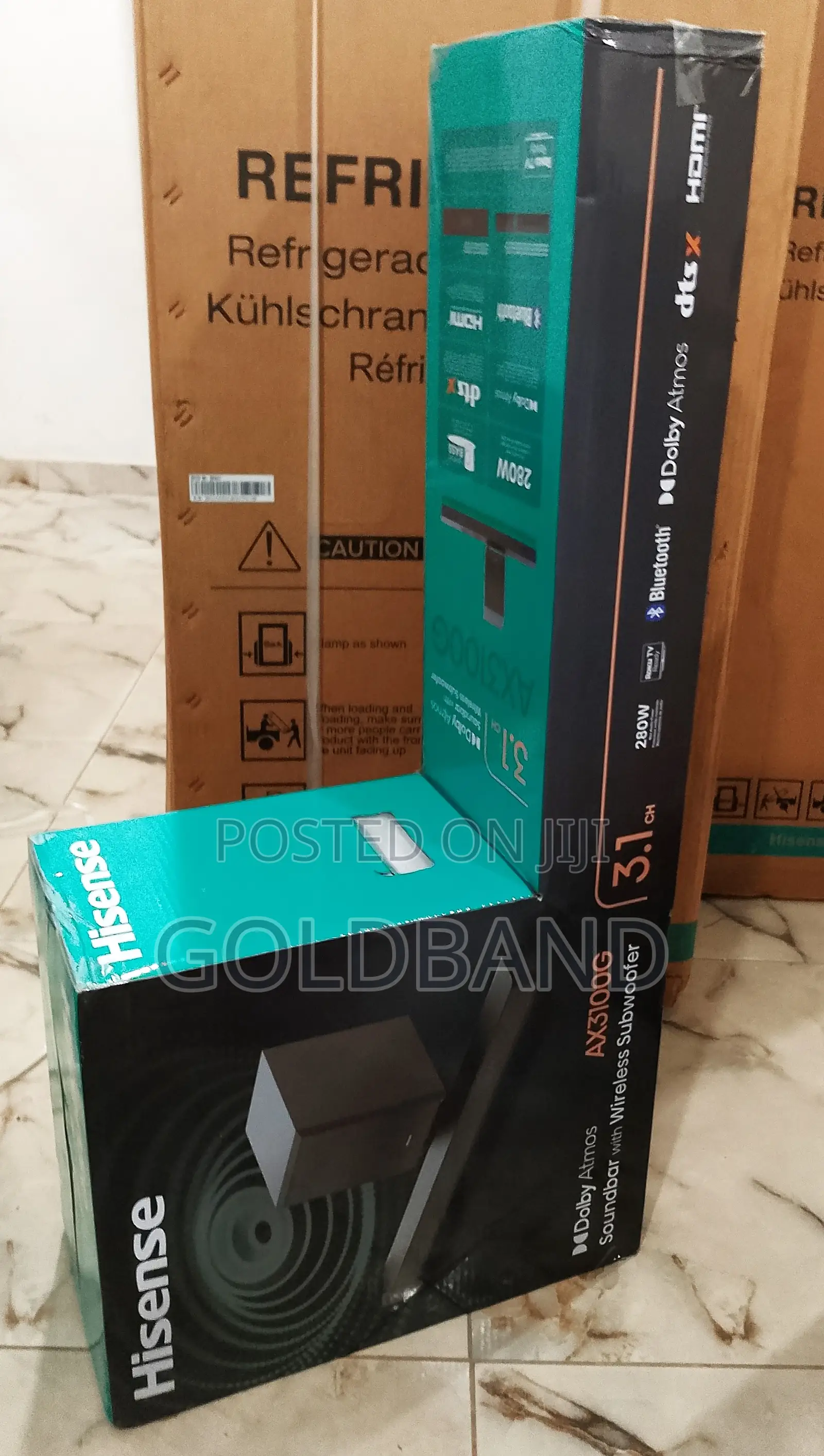 Fast Selling 280W Hisense Sound Bar ''Ax3100g''