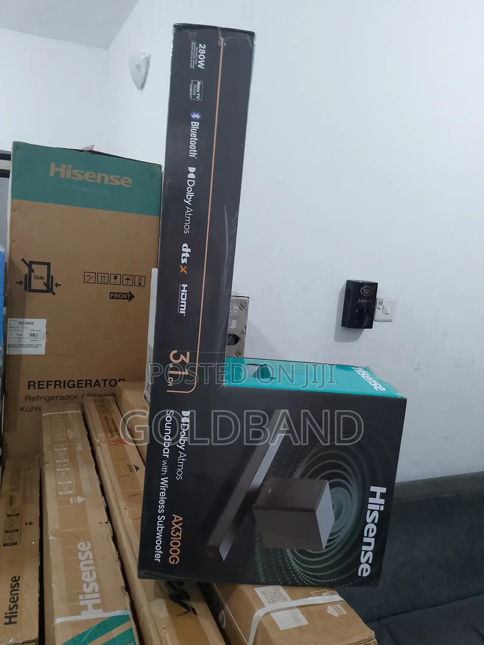 Very Efficient 280W Hisense Sound Bar ''Ax3100g''