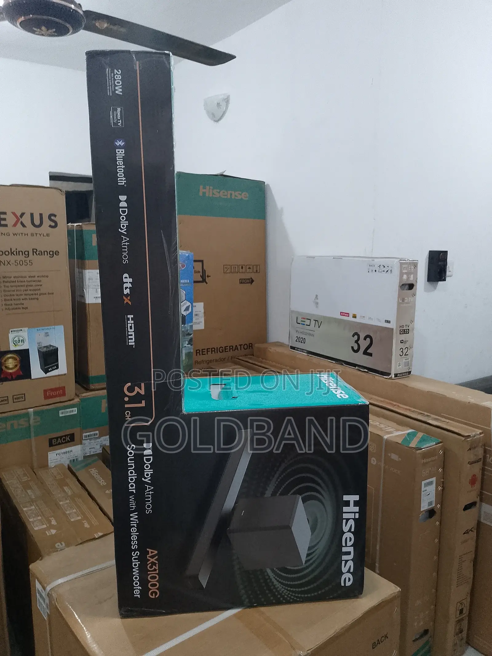 The Best Quality Grade 280W Hisense Sound Bar ''Ax3100g''