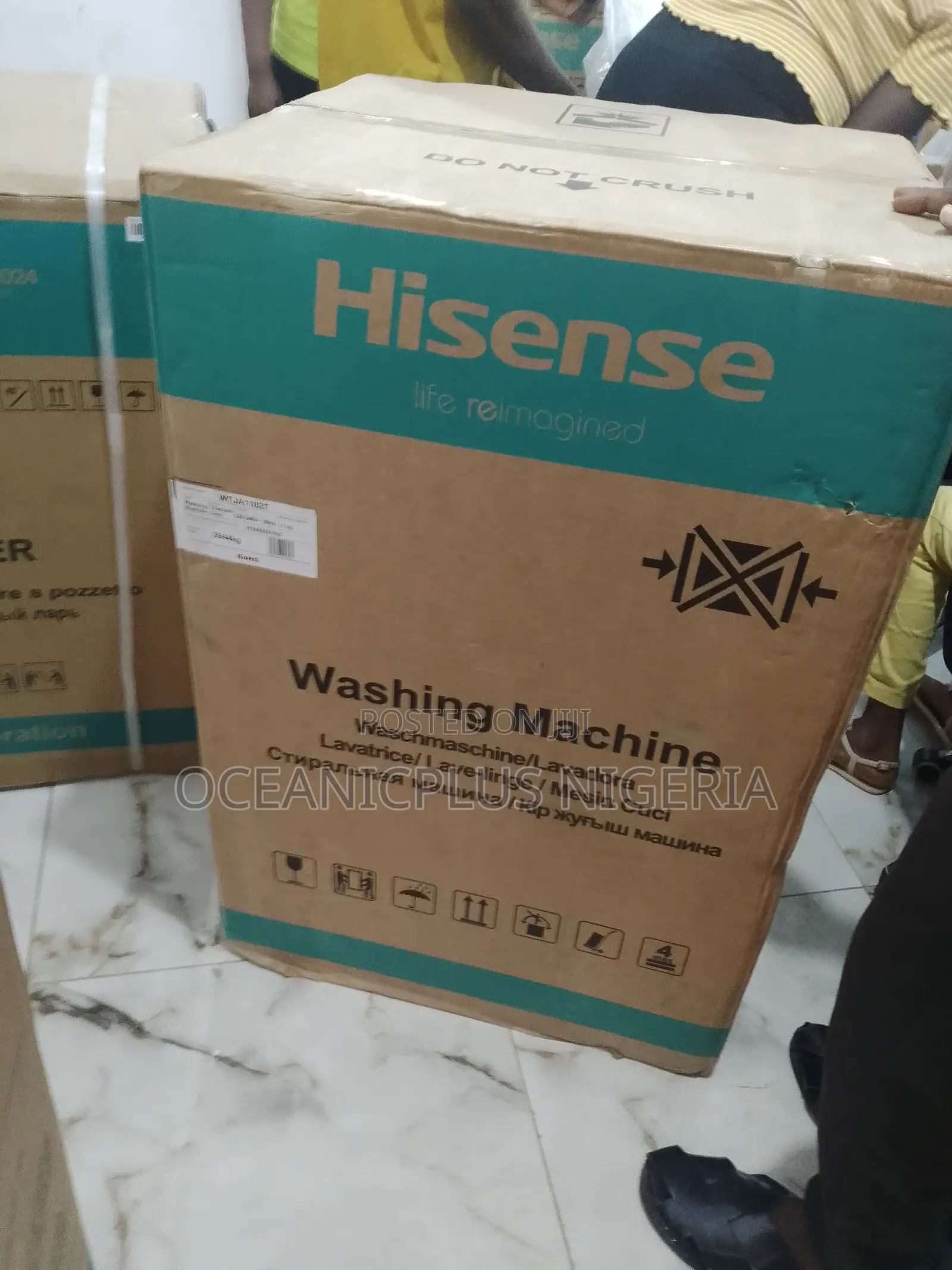 Very Good Quality 10.5kg Hisense Automatic Washing Machine