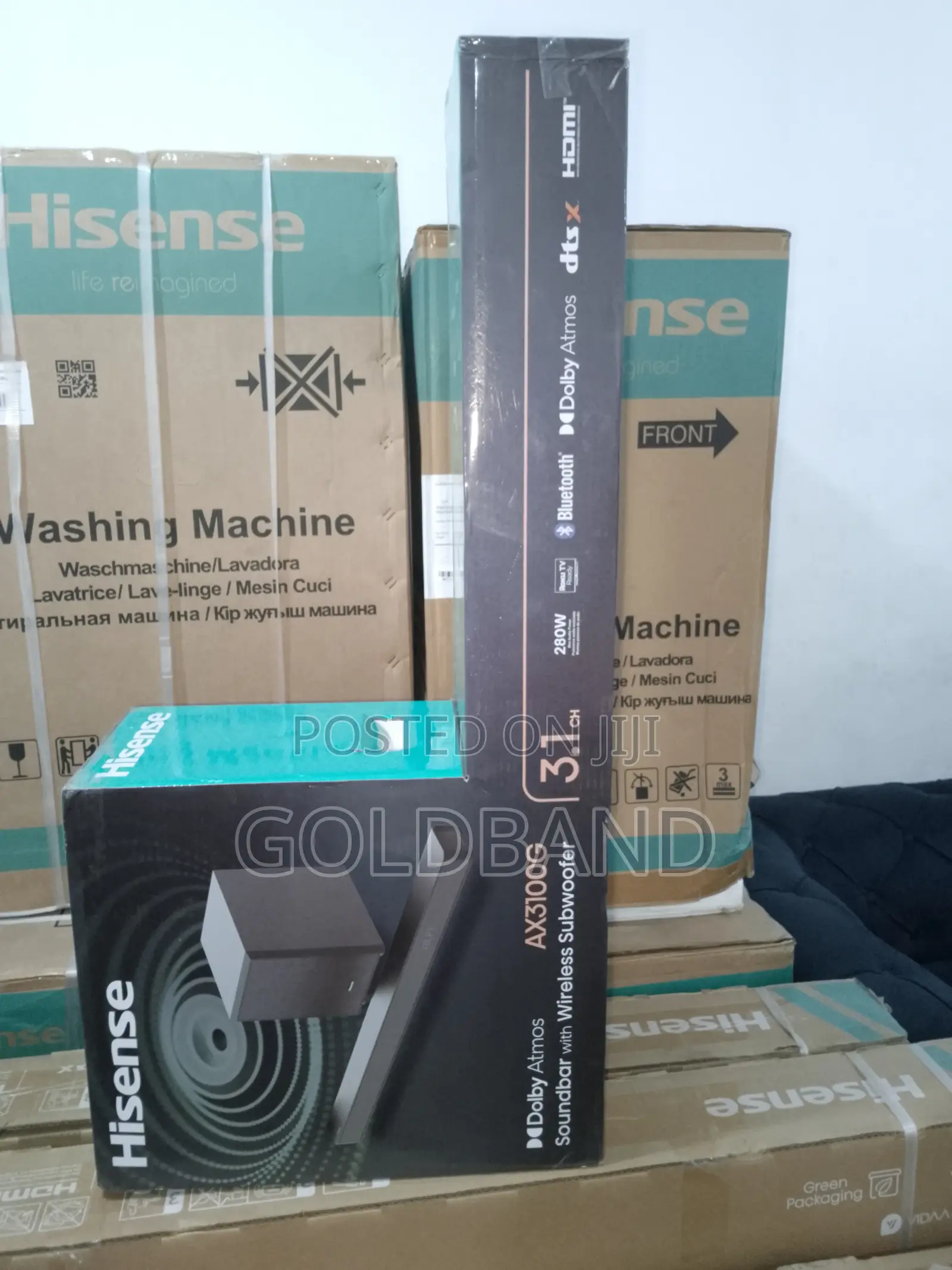 Best Deal 280W Hisense Sound Bar ''Ax3100g''