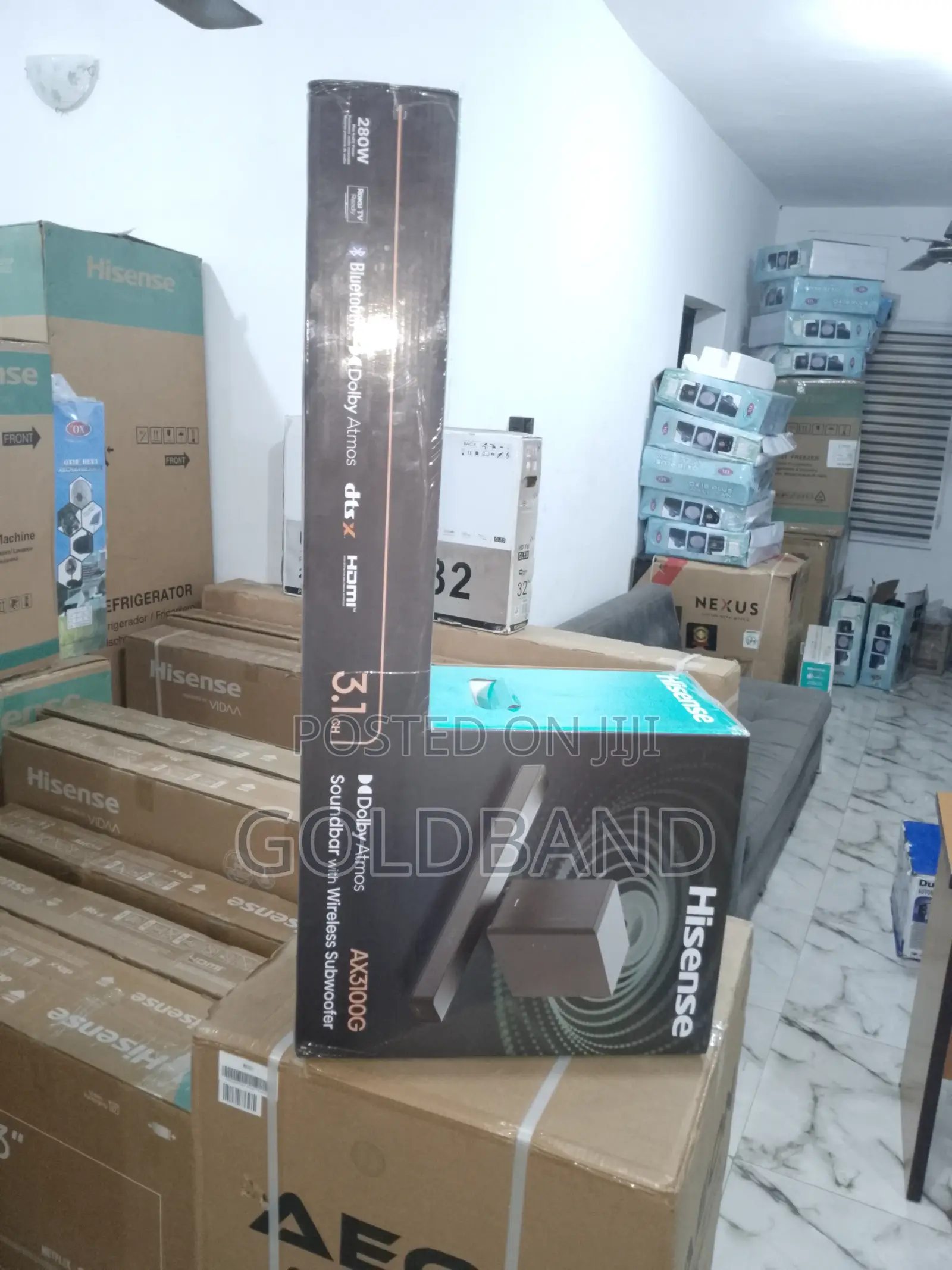 Top Deal 280W Hisense Sound Bar ''Ax3100g''