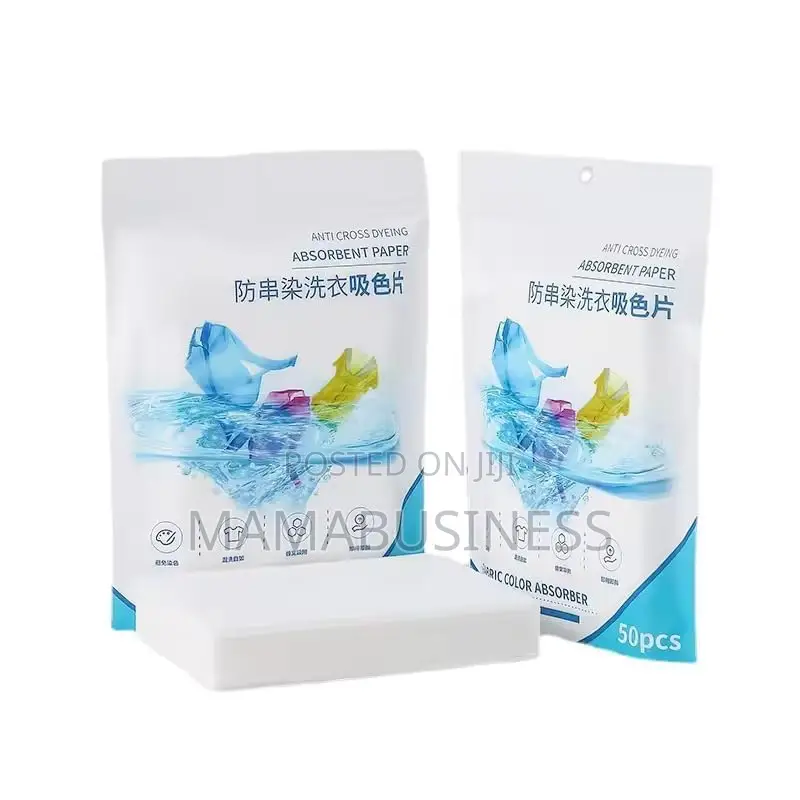 50 PCS Fabric Clothes Color Absorber