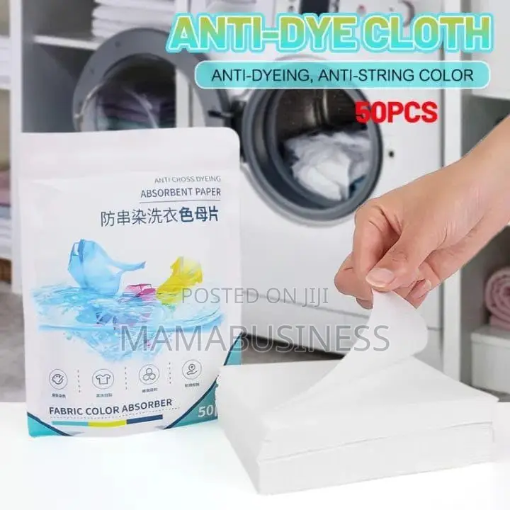 50 PCS Fabric Clothes Color Absorber