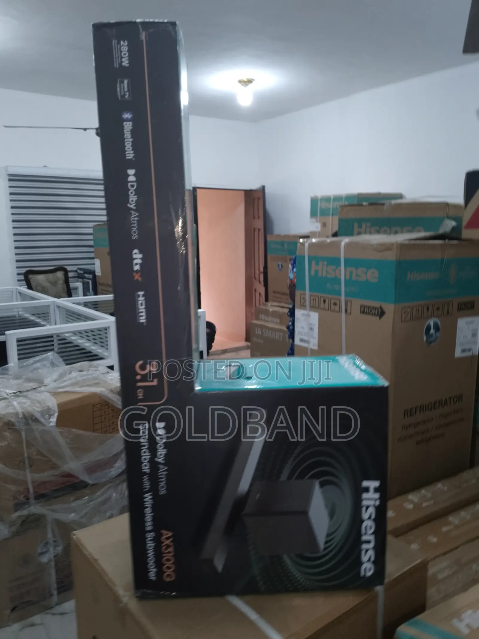 Available 280W Hisense Sound Bar ''Ax3100g''