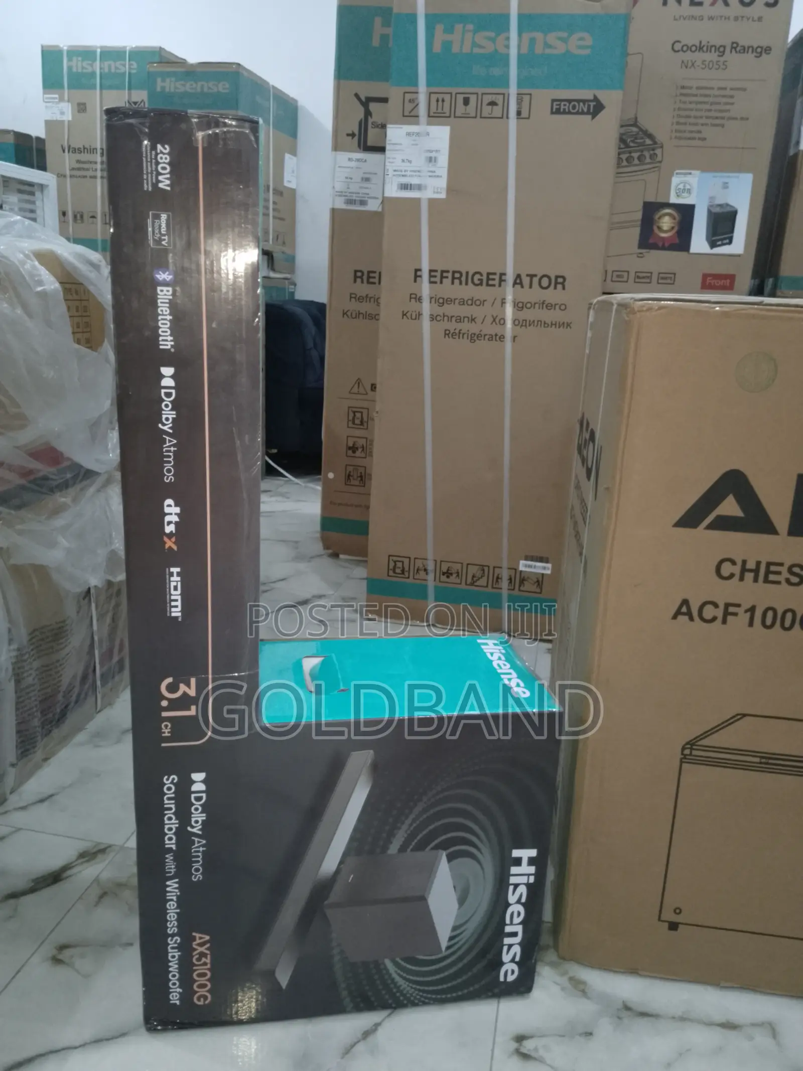 High Performance 280W Hisense Sound Bar ''Ax3100g''