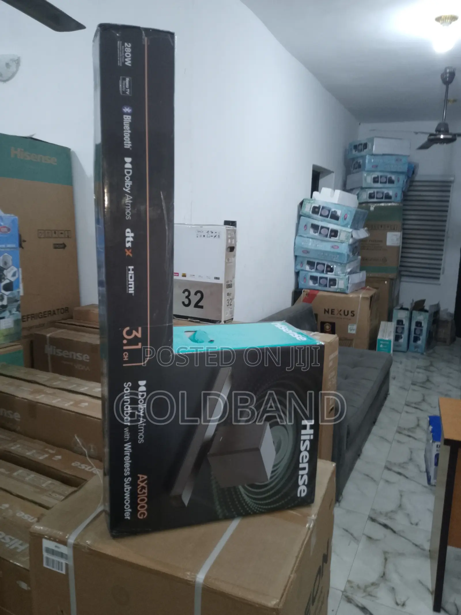 Top Selling 280W Hisense Sound Bar ''Ax3100g''