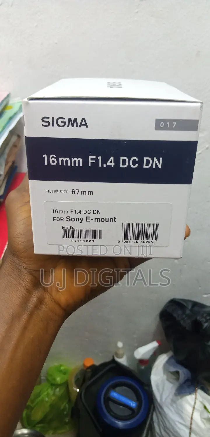 Sigma 16mm F1.4 Dc Dn For Sony