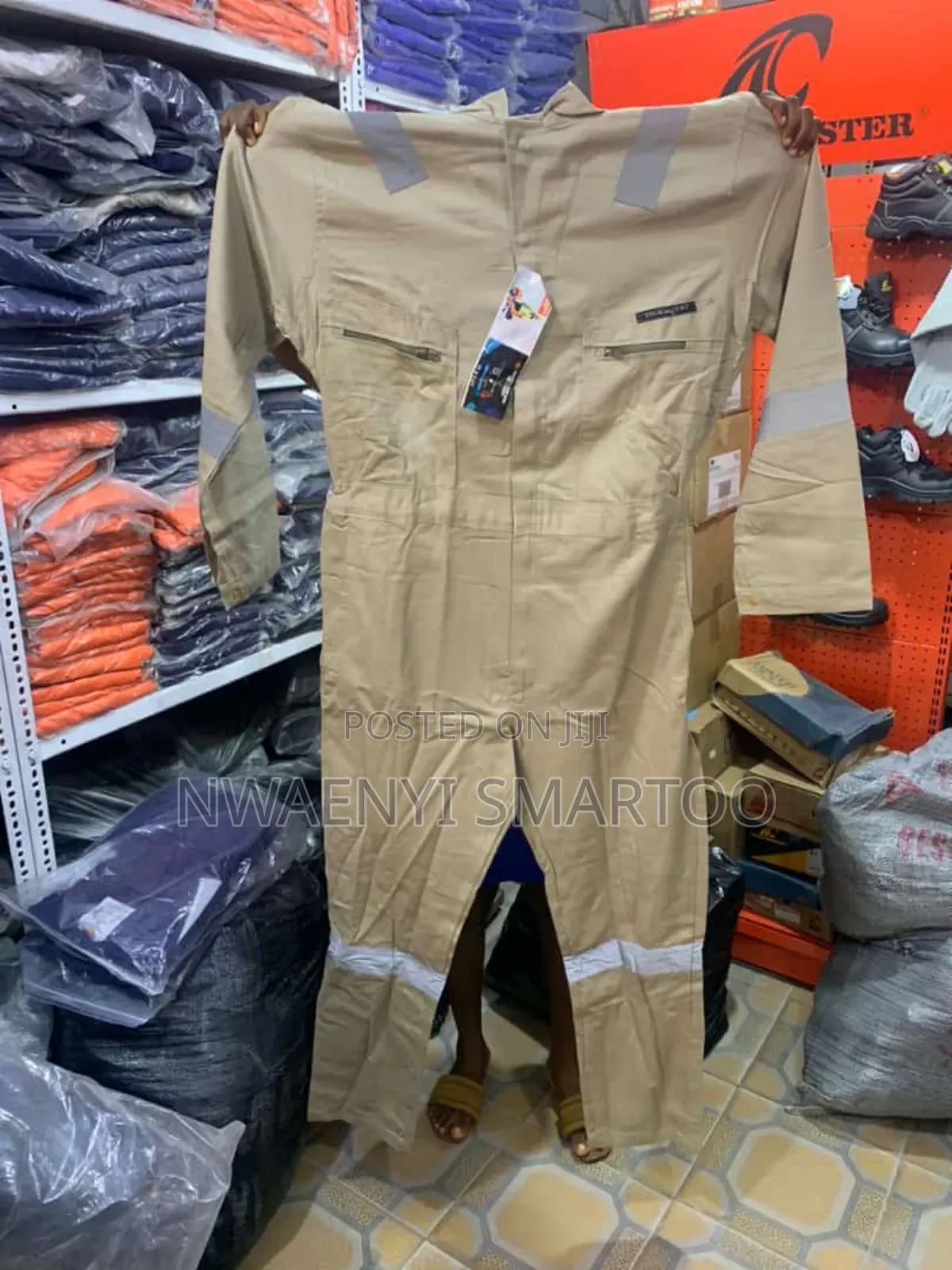 Original Coverall Grey Colour