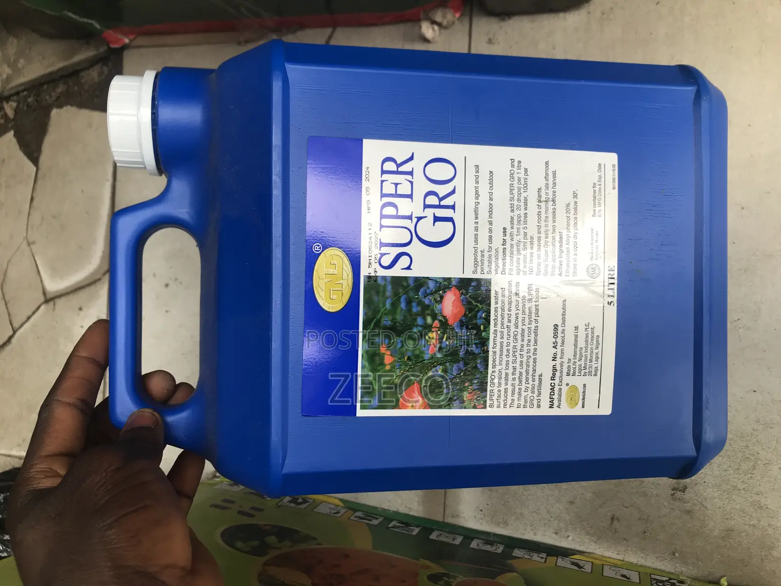 5 Liters Super Gro Fertilizer