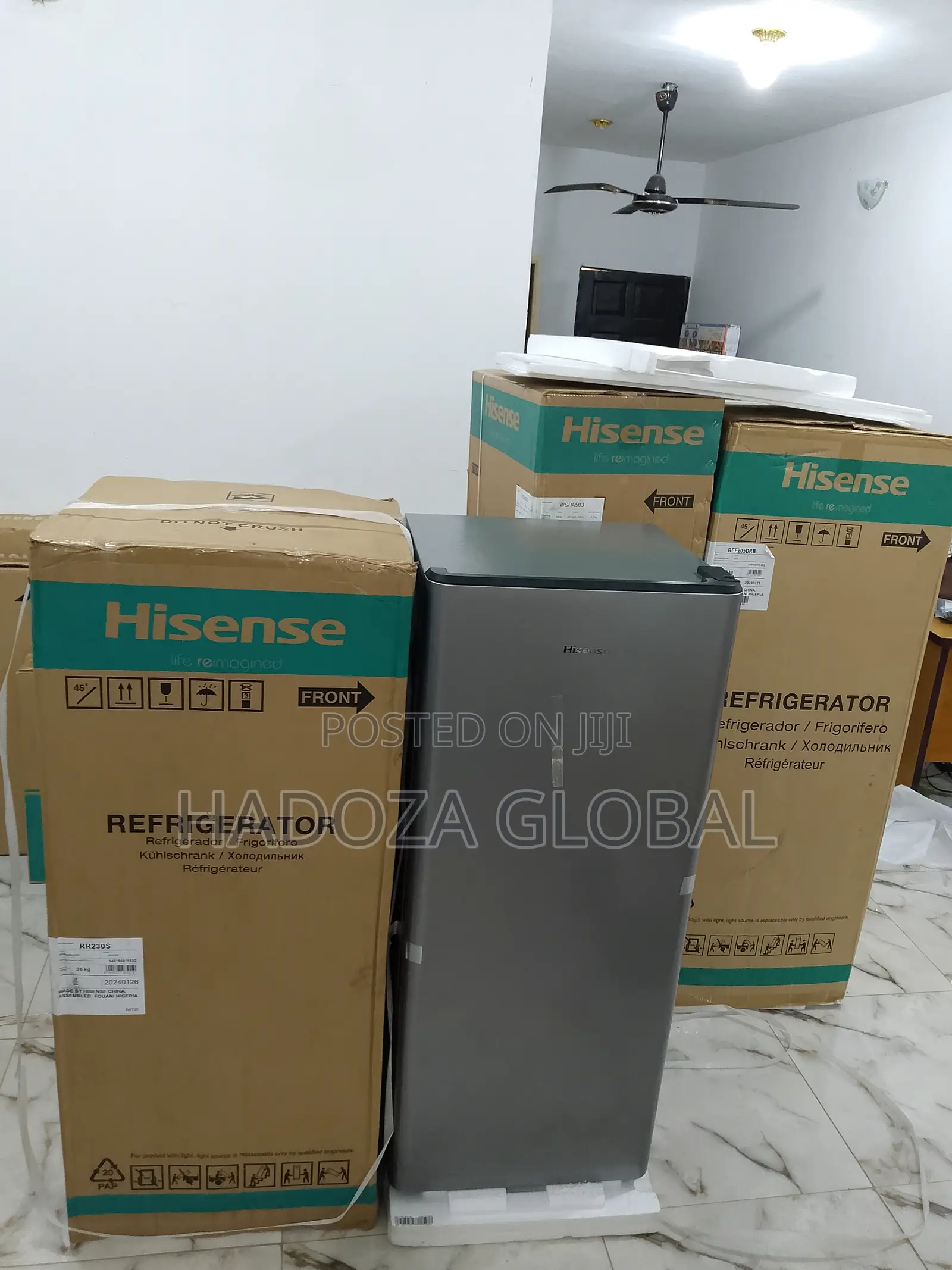The Durable Hisense 176L Single Door Refrigerator