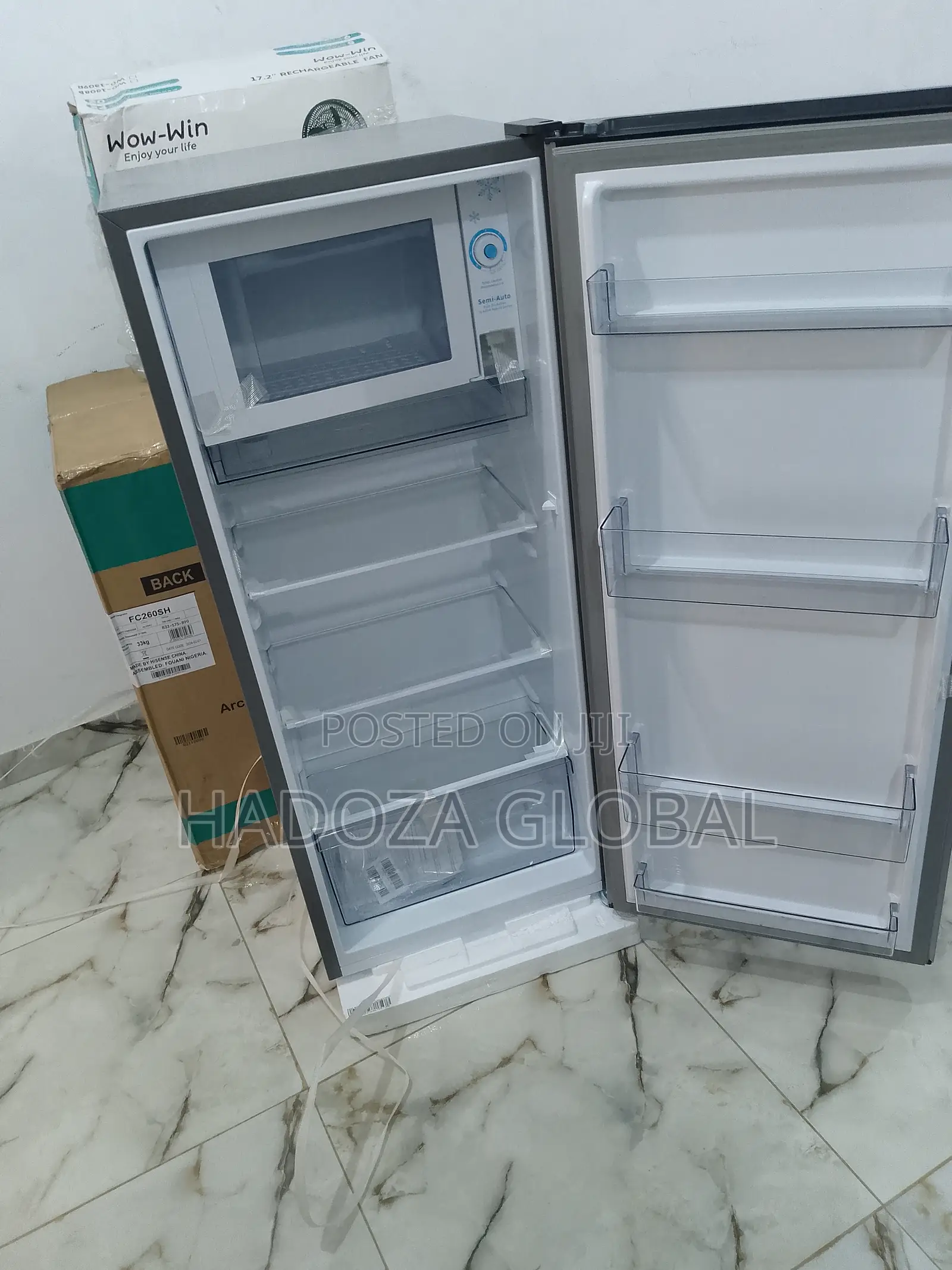 176L Hisense Standard Single Door Refrigerator -REF230S