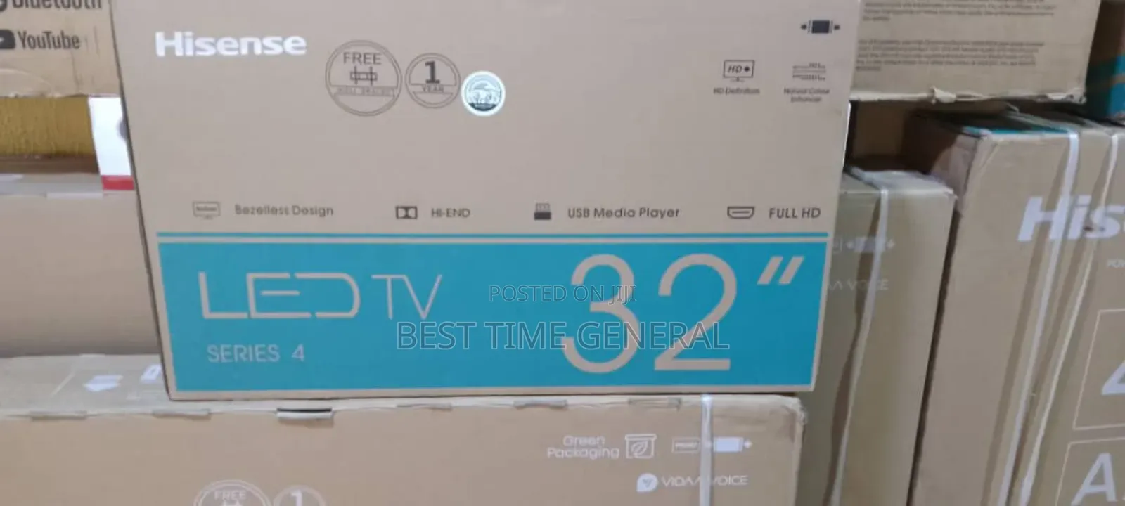 Original Hisense New Brand Ordinary 32" Tv