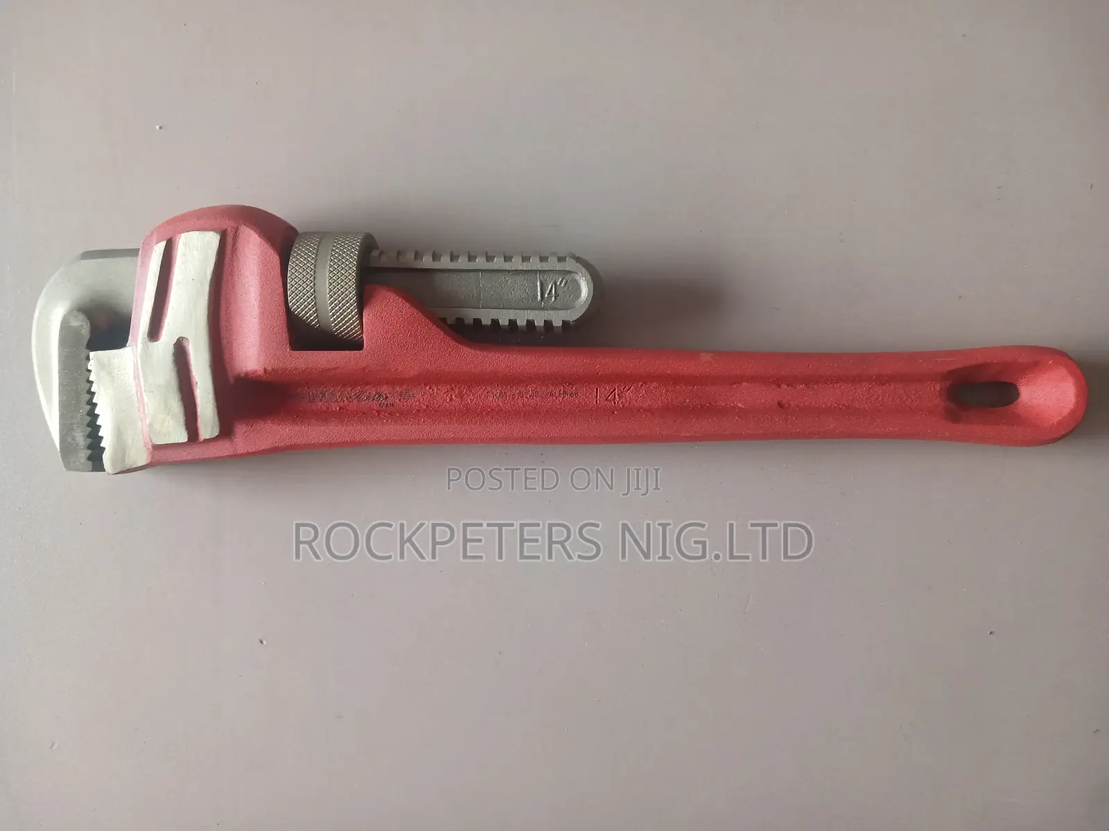 EGAMASTER 71461 Heavy Duty Pipe Wrench 14" Non Spark Al-bron