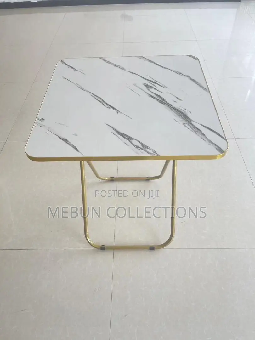 White Marble Foldable Table and Chairs