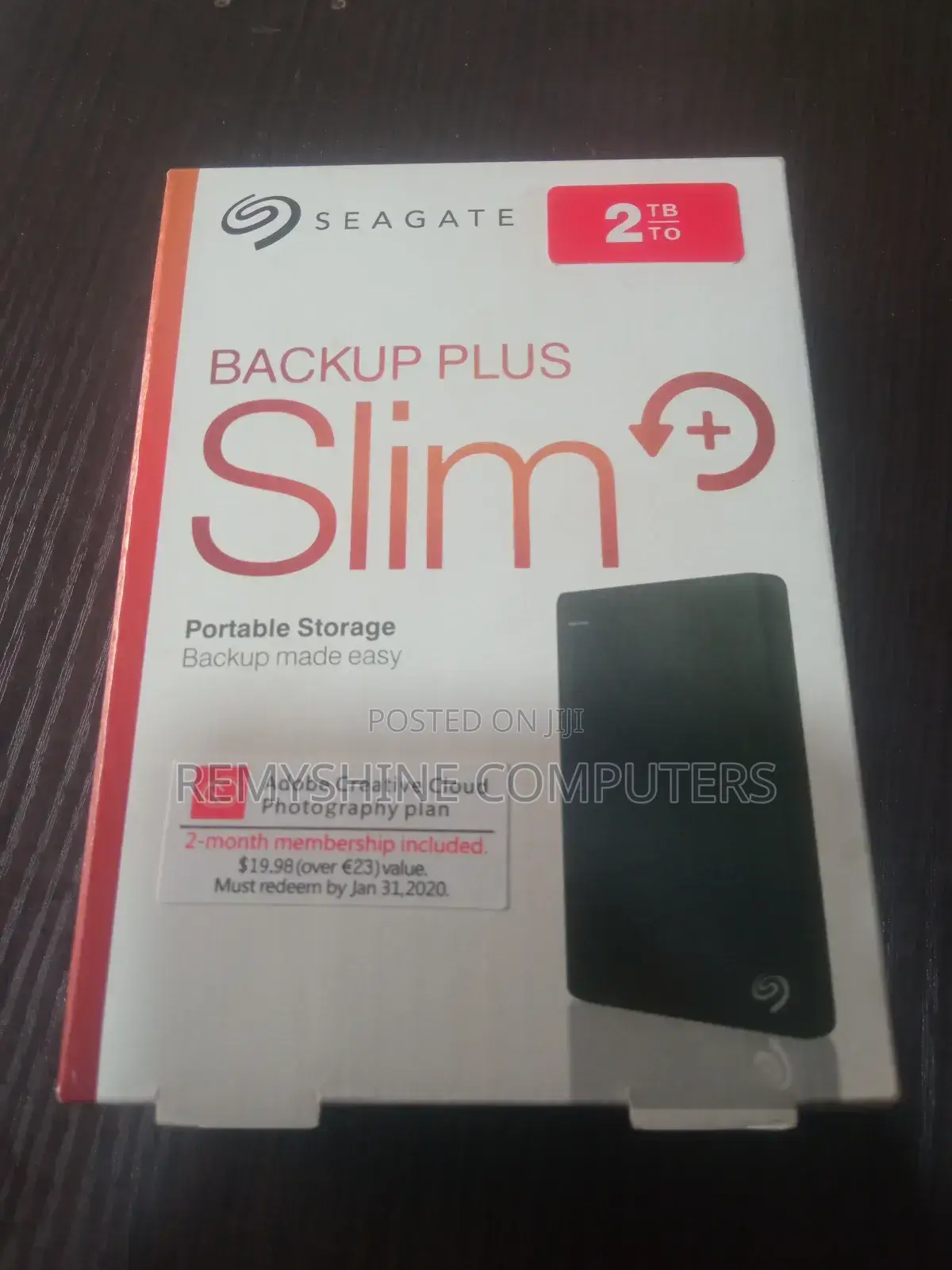 Seagate Backup Plus Slim 2tb