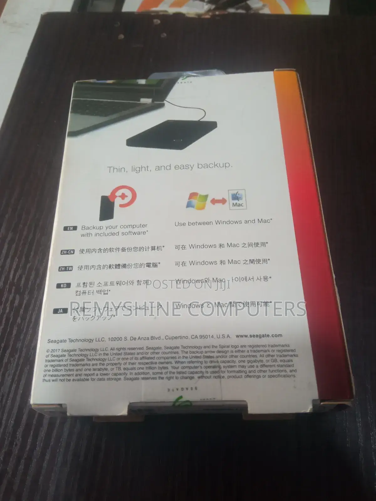 Seagate Backup Plus Slim 2tb